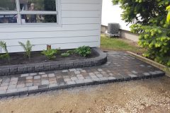 Stack Stone Retaining Walls