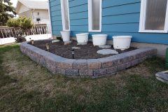 Stack Stone Retaining Walls